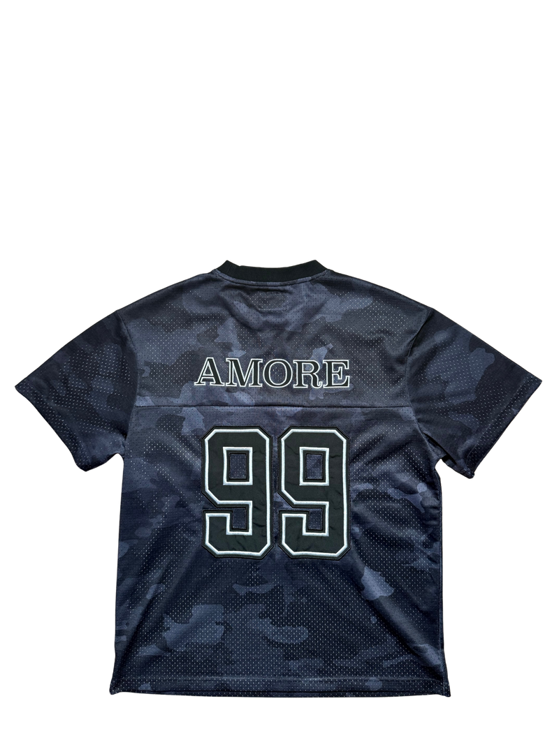 Amore Jersey Black Camouflage