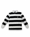 Striped Long Sleeve Polo