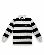Striped Long Sleeve Polo