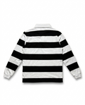 Striped Long Sleeve Polo