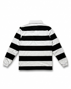 Striped Long Sleeve Polo