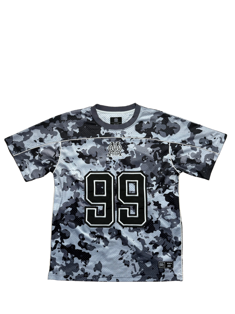 Amore Jersey Grey Camouflage