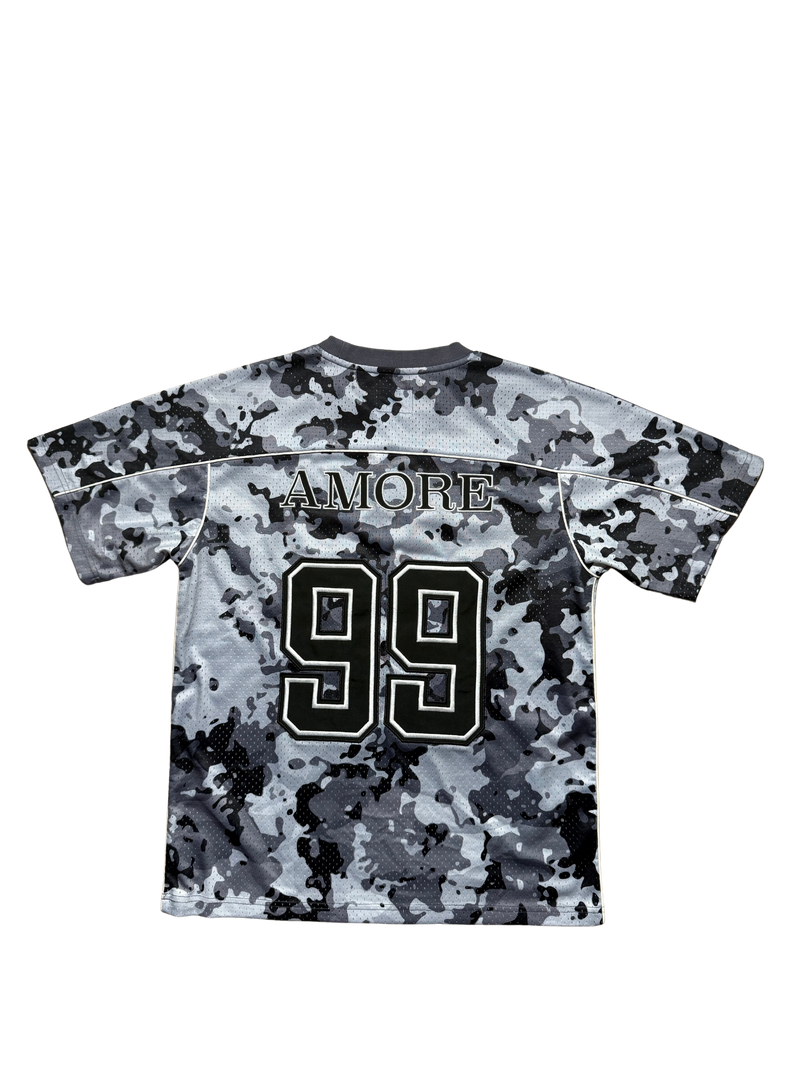 Amore Jersey Grey Camouflage