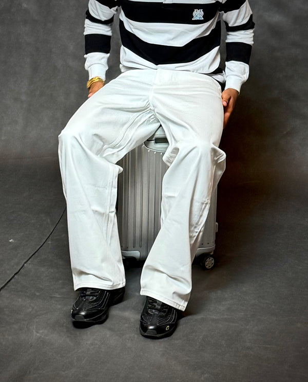 13Oz White selvedge denim jeans