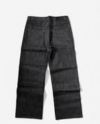 Raw Selvedge Denim Jeans Black