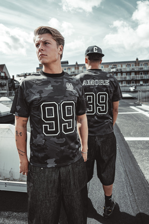 Amore Jersey Black Camouflage