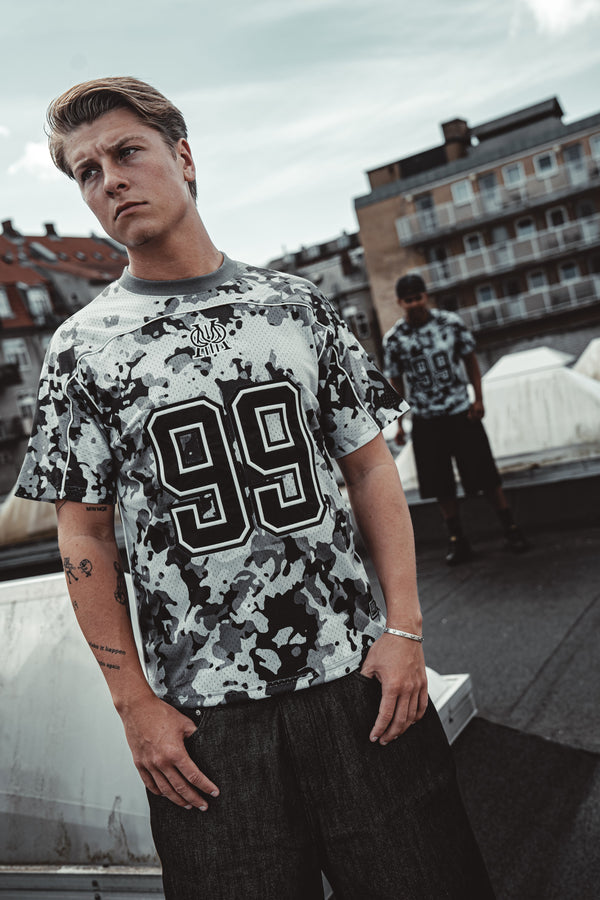 Amore Jersey Grey Camouflage