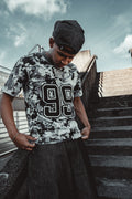Amore Jersey Grey Camouflage