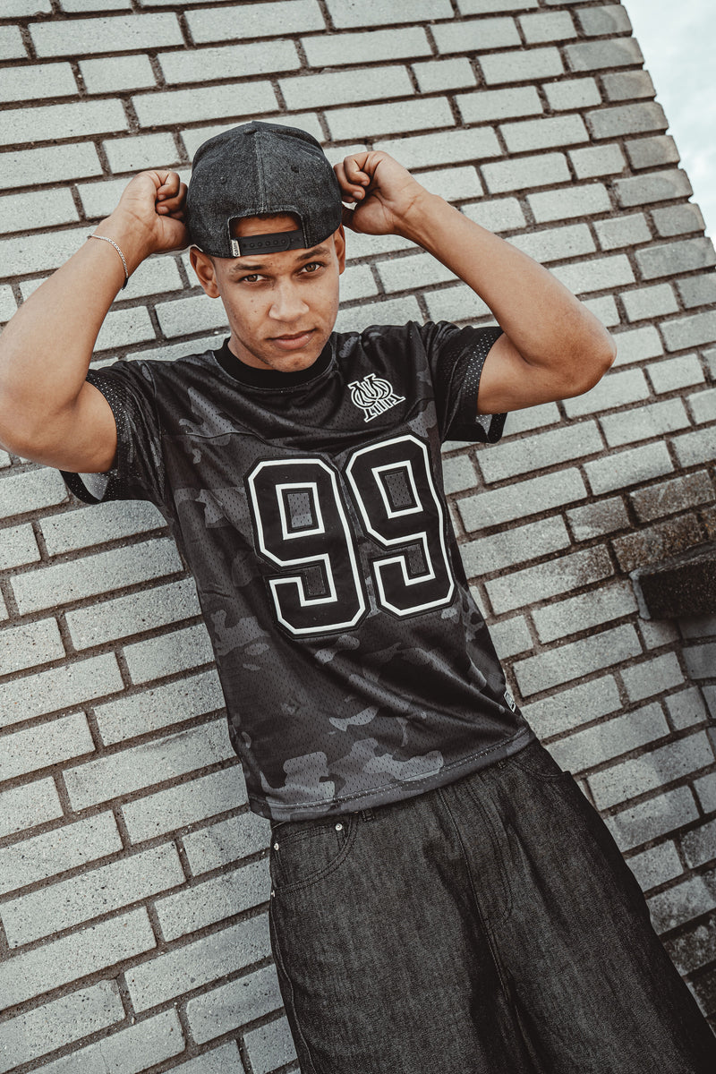 Amore Jersey Black Camouflage